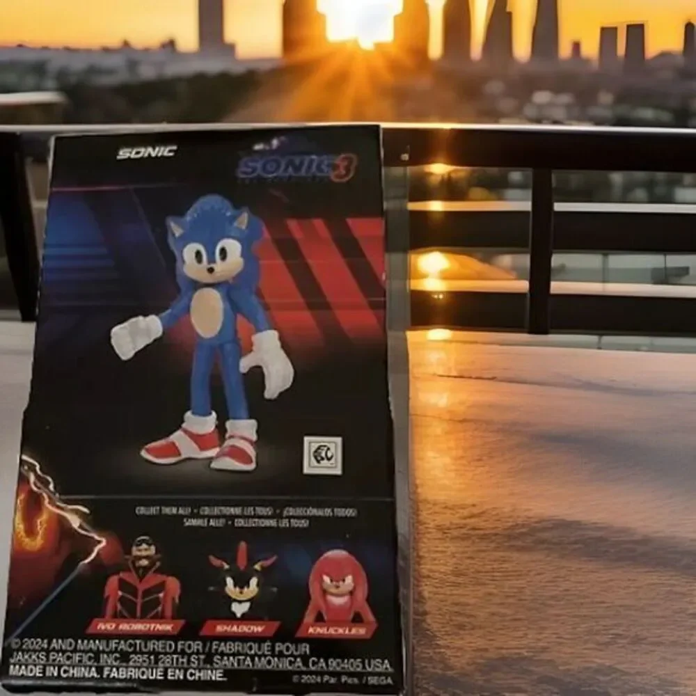 2024 Sonic The Hedgehog 3 Blue Movie & Video Game Action Figure Jakks Pacific‎